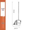 Extra Thick Stainless Steel Dustpan - Durable Household Sweeping Shovel