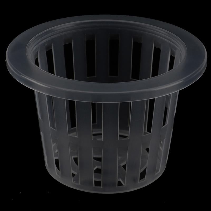 10Pcs Mesh Pot Net Cup Basket Hydroponic Aeroponic Plant Grow Garden Garden Tool