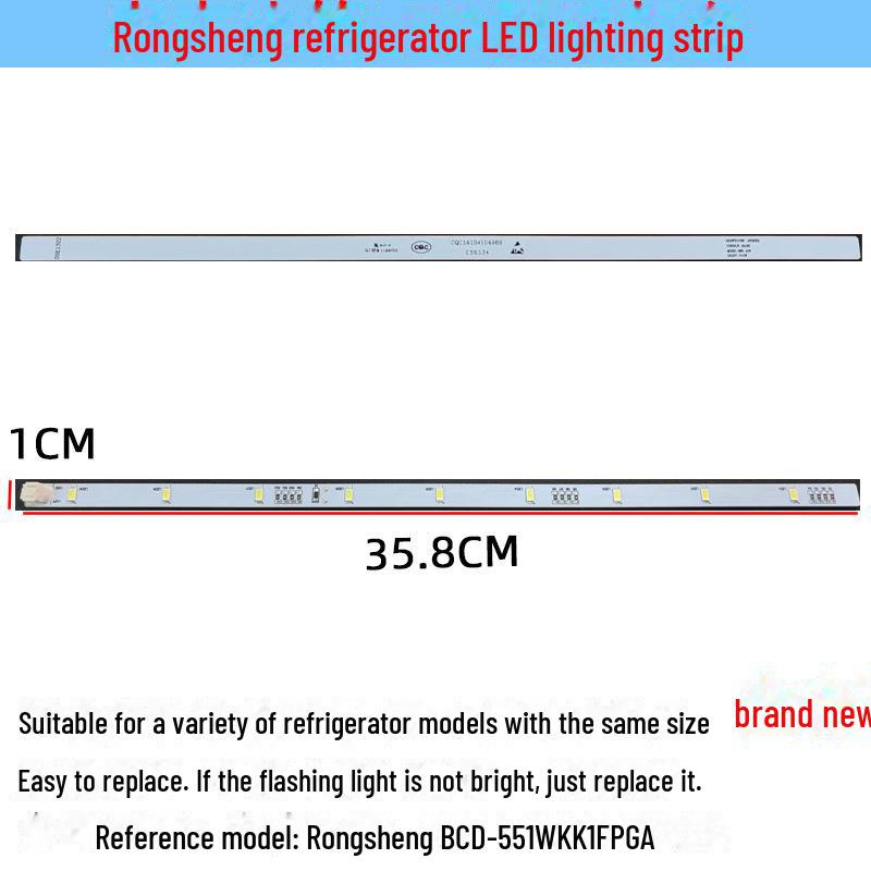 LED Light Strips and Bulbs for Refrigerators and Freezers