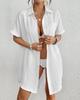 2026 Spring/Summer Casual Women's Loose Pocket Lapel Shirt