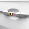 Adesivi Personalità per Auto Bandiera Belga Auto Moto Decorazioni Fai da Te Adesivo in Vinile Impermeabile Decalcomanie Stilistiche Accessori per Styling Auto