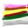 MNFT 10Bags Fly Tying Materials Muti-color Fly Fishing Crystal Flash Flashabou Tinsel for Making Fly Fishing Lur
