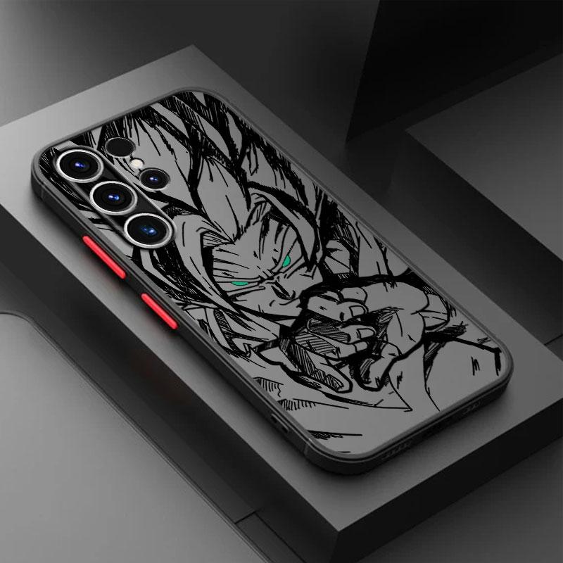 

Dragon Ball Goku Vegeta М який чохол для телефону Samsung Galaxy S10 S21 FE S21 Note 20 10 S24 S23 Ultra S9 S22 Plus S20 S25 Galaxy S25