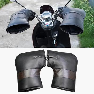 Rukoväte na riadidlá motocykla Vodotesné Motocyklové skútre Hrubé Rukoväte Teplá Rukoväť Objímky Vodotesné zimné teplejšie cyklistické rukavice