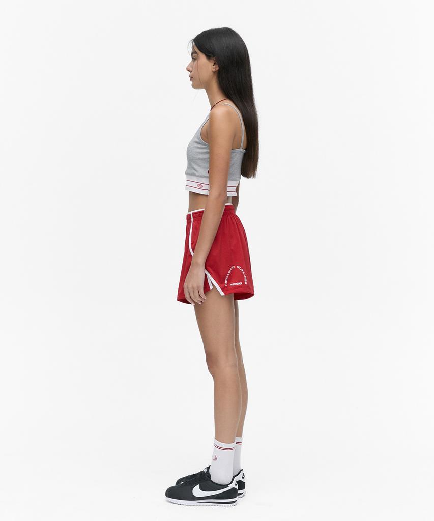 Minasu Mesh Runner Soft Shorts_Red