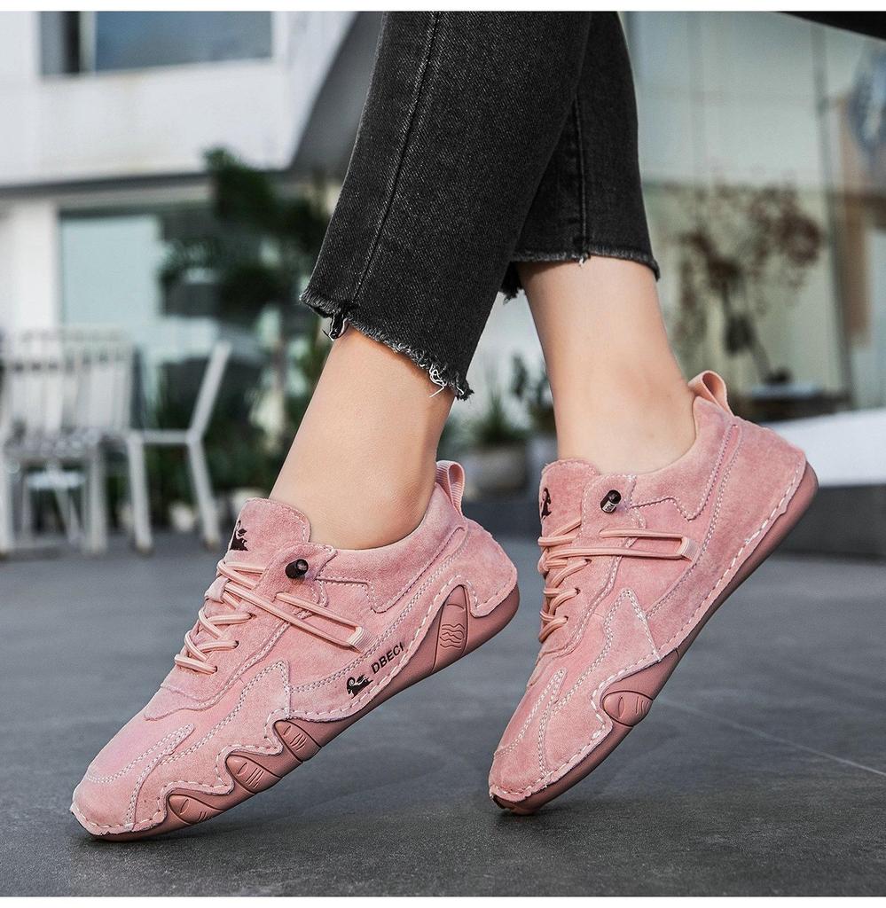 Genuine Leather Large Size Men's & Women's Outdoor Summer Sports Casual Shoes
