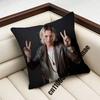 For J-Jamie Campbell Bower Throw Pillow Case Sham 45X45Cm Decoration Square Bed Pillowcase Pad Cover