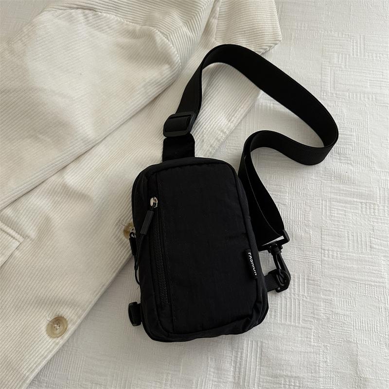 

Новая мужская и женская многофункциональная сумка через плечо, деловой рюкзак с защитой от брызг, сумка на грудь для пары, прилив чёрный