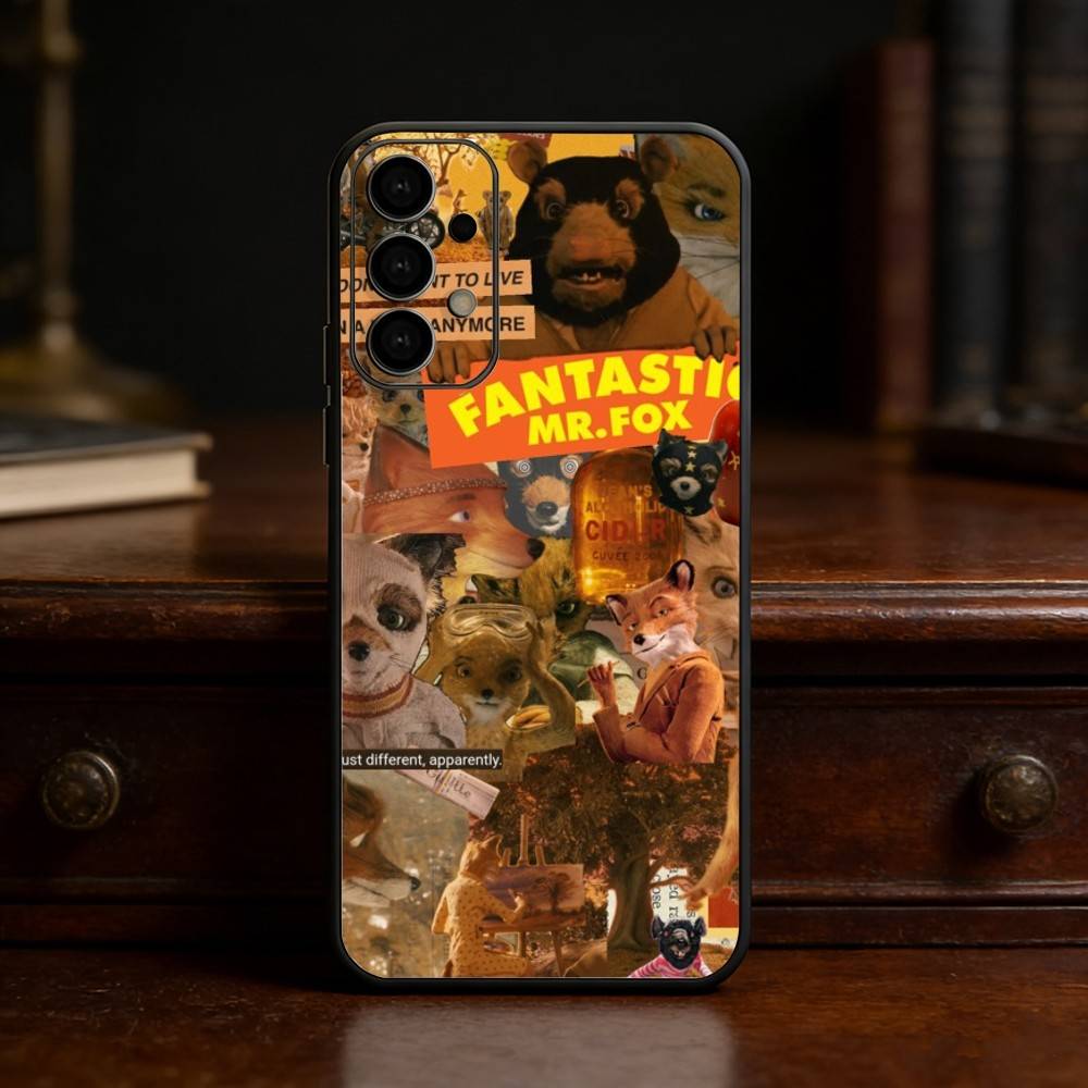 

F-Fantastic Mr F-Fox Phone Case For Samsung S25,24,23,22,30,21,10,9,Ultra,Plus,Lite Soft Black Case Samsung S25