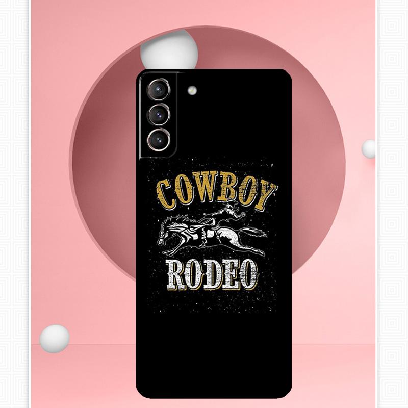 Extremsport Rodeo Cowboy Lasso Hülle für Samsung Galaxy S24 S23 Ultra S22 S20 FE S21 FE Note 10 20 S8 S9 S10 Plus Hülle
