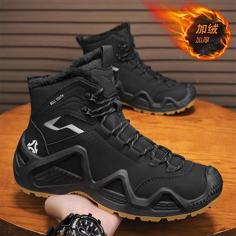 Large size shoes 22 autumn and winter new outdoor hiking shoes high top 39