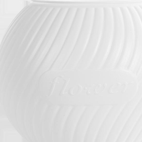 Self Watering Pot for Indoor Plants Plastic Wicking Flower Pot with Inner Pot Modern Decorative Planter for Herbs Flowers House Plants