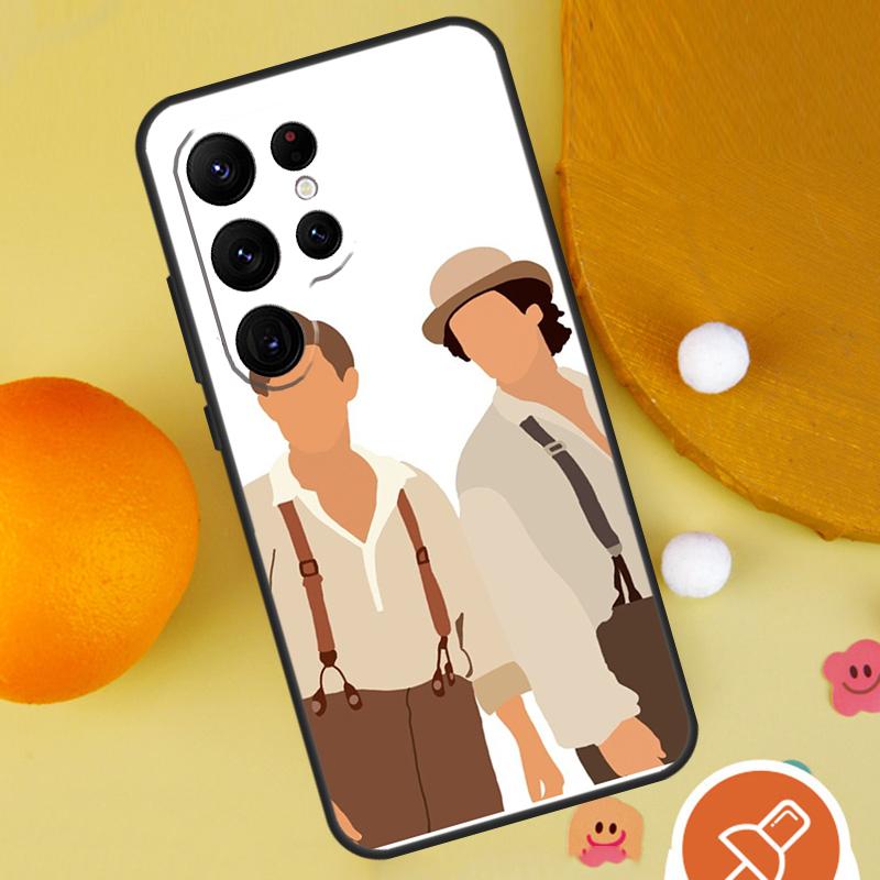 Salvatore Brothers 1864 Damon Stefan Case For Samsung Galaxy S25 Ultra S24 S23 S22 S21 Ultra S9 S10 S20 Plus S24 FE Funda Cover