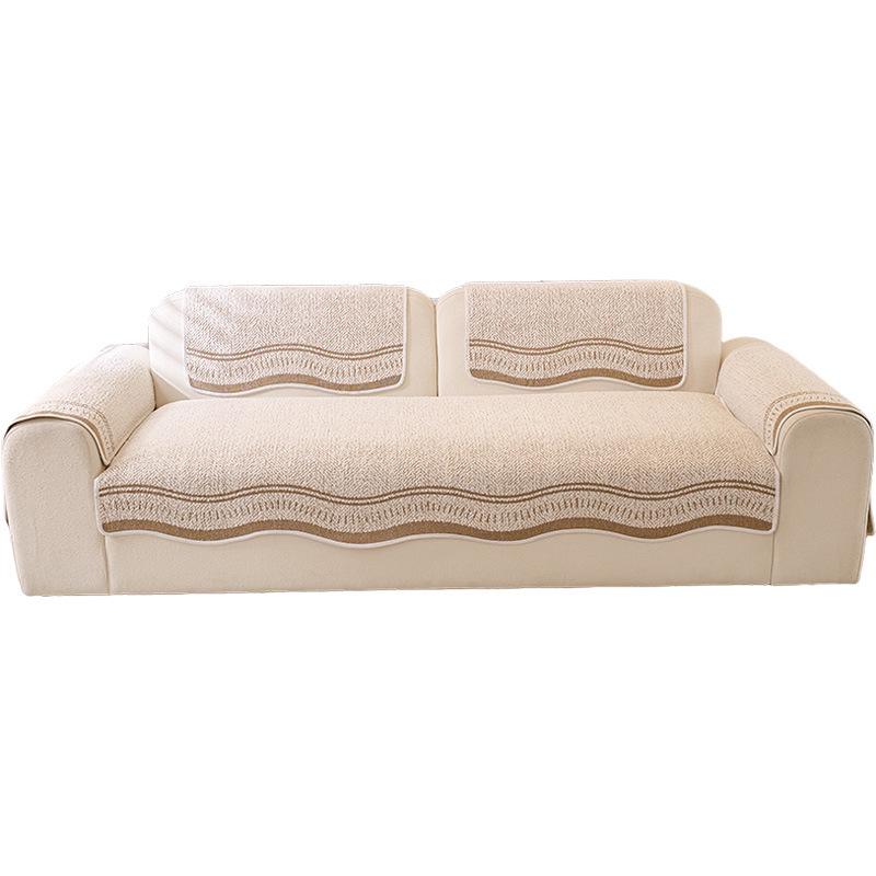 Premium Leather Sofa Cushion: All-Season, Non-Slip, Irregular Shape, Autumn/Winter 2026 Design Cover