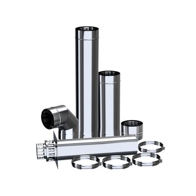ADAM GAS Concentric Chimney Fi 100/150 - Through Wall