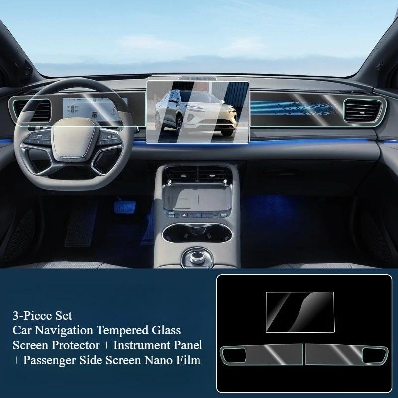 For BYD Sealion 06 EV/Dmi Navigation Tempered Film Screen Protector Central Control trument High Modification Accessories