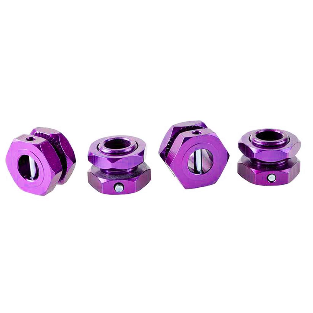 17mm Aluminum Wheel Hex Hubs Adapter Nut Pin Anti-Dust Cover For 1/8 RC Model Car HPI HSP Losi Axial Kyosho Tamiya 81011