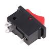 Black Red Electrical Hair Dryer Button Switch On Off Electric Hot Water Bottle Heater Rocker Switch 3 Gear Toggle Type