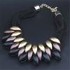 DIEZI Moda Vintage Fascino Statement Collane Punk Choker Collare Etnico Nero Oro Colore Nuovi Ciondoli collana gioielli donna