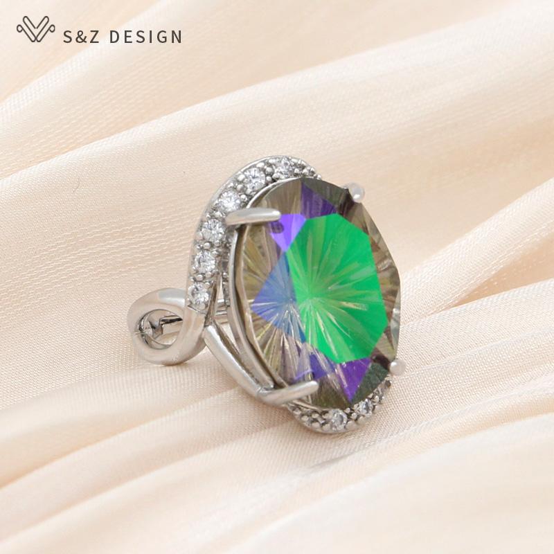 

Модные роскошные овальные регулируемые кольца в форме яйца для женщин, свадебная вечеринка, элегантные ювелирные изделия с кубическим цирконием, модный подарок