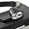Professionelles Stirnband mit LED-Lampe, 4 Linsen, Headset-Lupenbrille zum Lesen und Nähen