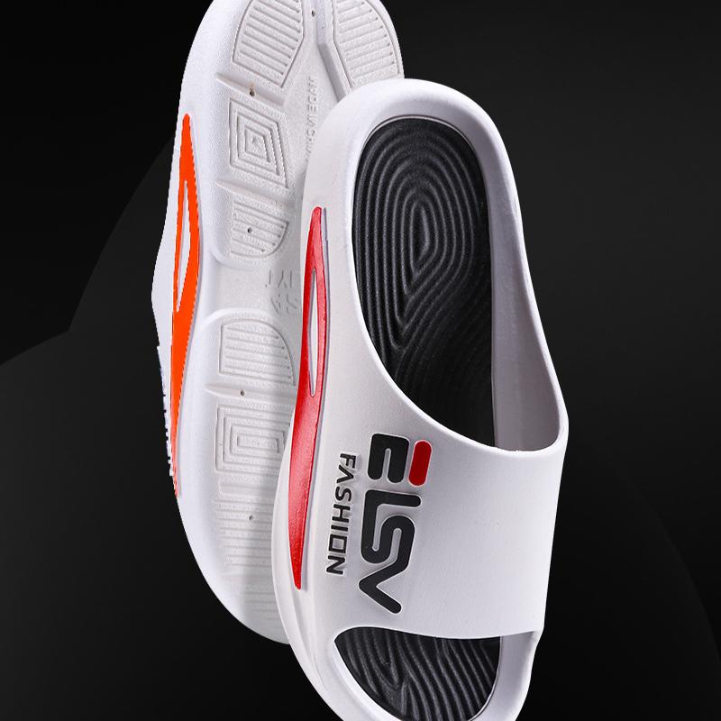 Slippers are light and non-smelly indoors in summer. You can wear anti-slip sports basketball slippers outside