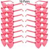 16/20 Pairs Cute Heart Shaped Sunglasses Fashion Rimless Solid Color Beach Vacation Shades Women Trendy Rave Decor Sun Glasses