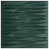 VidaXL Wall Panels 24 Pcs Green 50x50 Cm XPS 6 M² Stone, Wainscoting, Wall Decoration, Wall Covering, Wall Tiles, 4100084