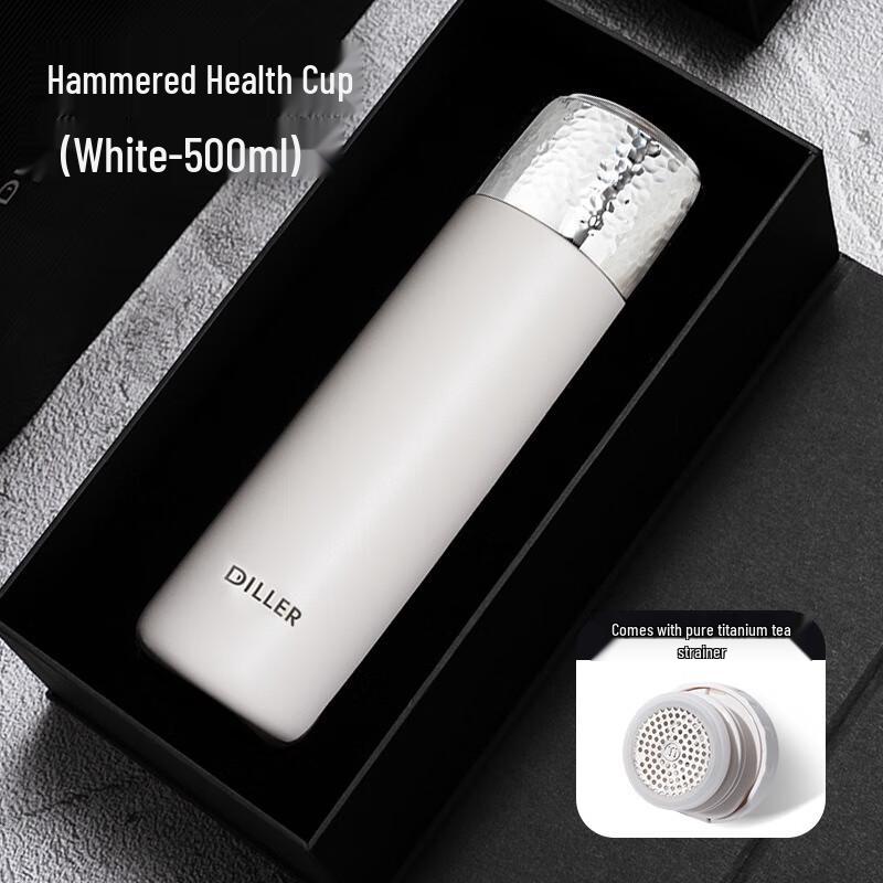 Diller 500ml 316 Stainless Steel Thermal Tea Infuser Mug