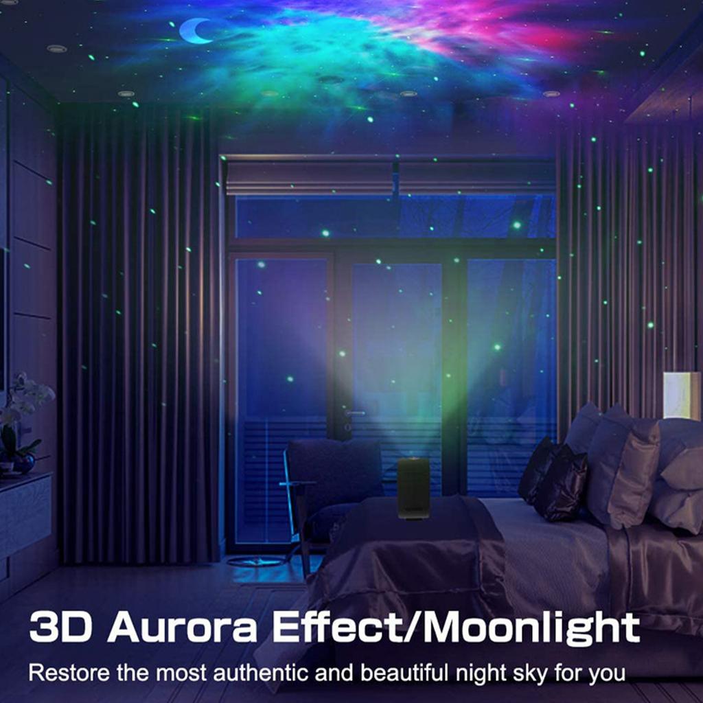Starry sky light Water ripple light Atmosphere light Colorful music projection Night light Shadow light Night light
