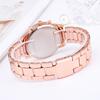 Luxury Women Watch Golden Rhinestone Fashion Women Quartz Watch Analog Wristwatch Lady's Gold Stainless Steel Bracelet Clock