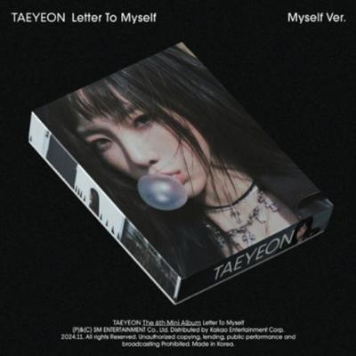 Taeyeon – 6. Mini-Album [Brief an mich selbst] (Intelligentes Album)   Veröffentlichungsdatum: 19.11.2024