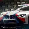 FA4For BMW 3Colored Stripe Car Sticker Personality Grille Decal PVC Decal Decoration Portable Auto Motorcycle Accessories Sticker