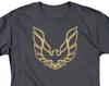 Pontiac Firebird Logo Anthrazit Hemden