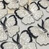 5 Pcs Sparkling Butterfly Embroidered Patches Applique Clothing Patch Decoration