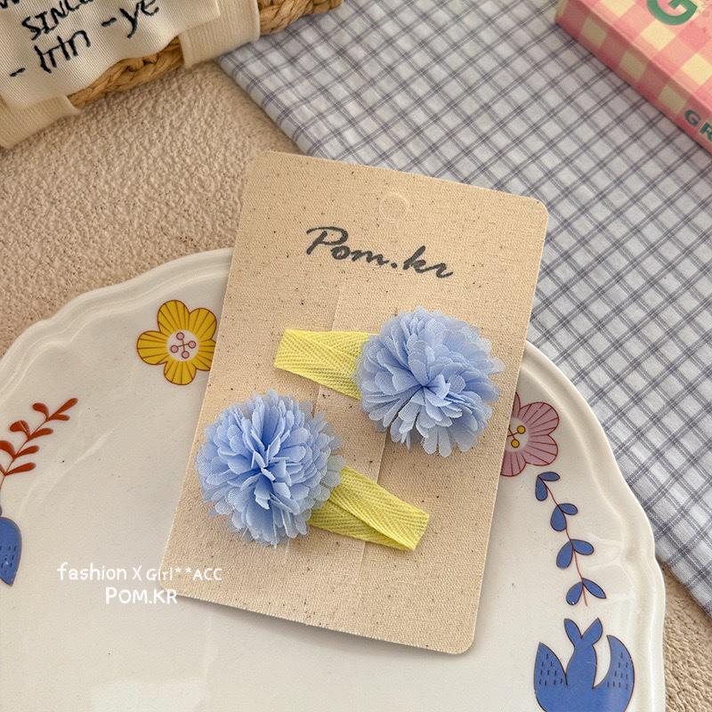 Plaid & Solid Color Korean Hair Bows - Girls' BB Clips and Hairpins