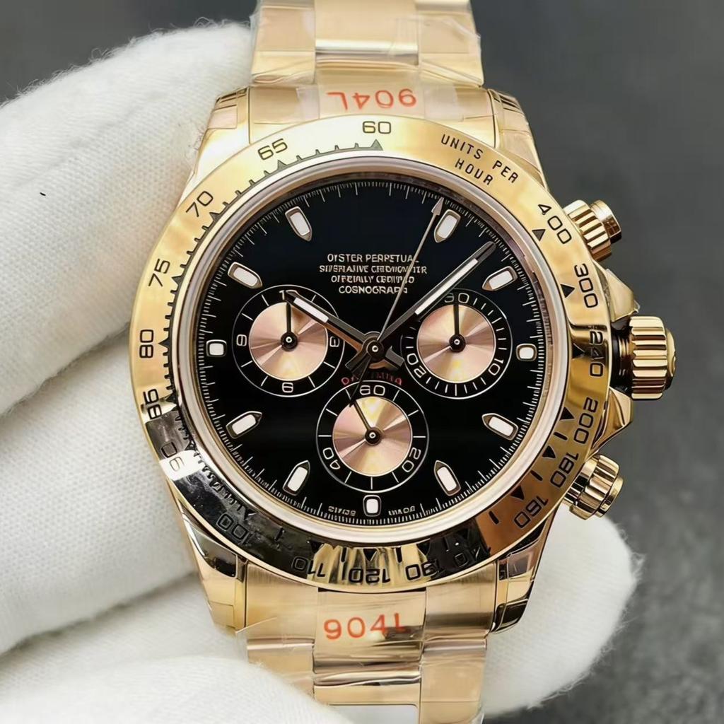 Orologio Meccanico da Uomo Acciaio Inossidabile Alta Precisione Cronografo Automatico Orologio da Polso da Uomo Classico Sportivo Meccanico per Uomo