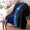 Bright Star in Dark Space Throw Soft Flannel AC Blanket Lightweight Summer Nap Throw Cozy  Blanket for Sofa Bed Travel Home