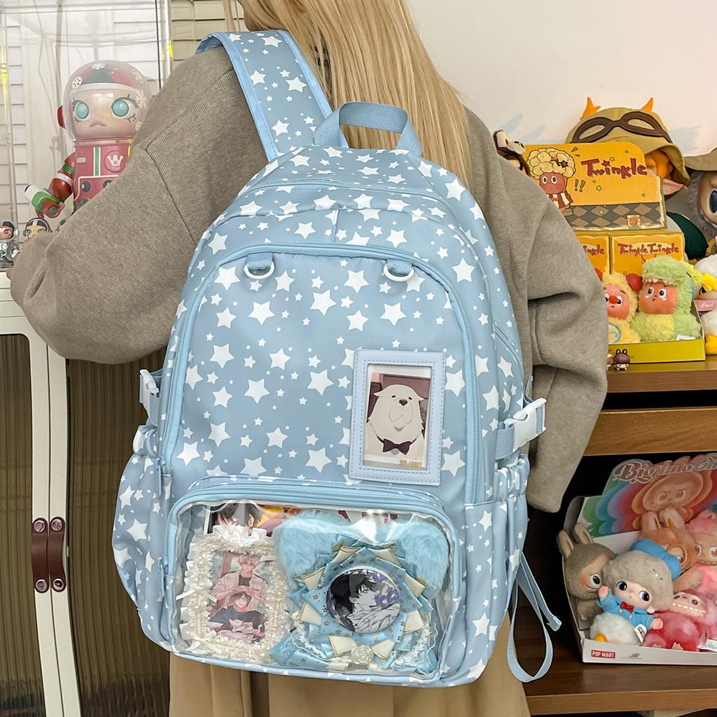 Schoolbag new schoolbag girls high value ins wind large capacity Japanese pain bag junior high school girls backpack