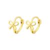 Sweet Bow 925 Silver Ear Cuffs For Women Minimalist Niche Exquisite Fairy Earrings Jewelry