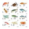 Shinnippon Calendar 2027 Wall Calendar Gyosaijiki Hajime Okamoto Japanese Ink Painting Fish Art NK107