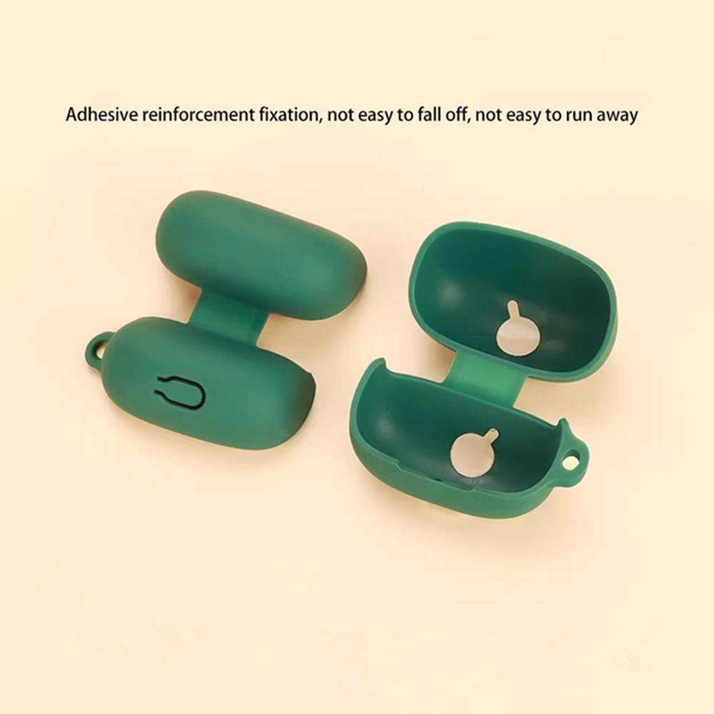 For Xiaomi Redmi Buds 5 Pro Silicone Case with Anti Lost Buckle Bluetooth-compatible Earphones Protective Cover