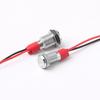 LED Metal Indicator Light 6/8/10/12mm With Wire Waterproof Highlight Signal Light Wire Switch 5V12V24V220V Red Yellow Green