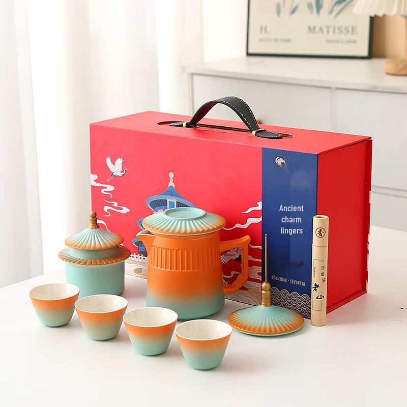 Palace Museum Inspired Cultural Tea Set