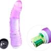 Vibrator-Dildo Jelly, mehrere Geschwindigkeiten, Unisex, Sexspielzeug für Erwachsene, für Männer und Frauen, sexuelle Stimulation, Vergnügen, Leistung