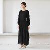 Plara Women Ruffle Sleeve Tiered Pleated Dress