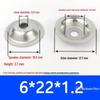304 Stainless Steel Bowl Gasket with Washer for Adjustable Foot Cup and Recessed Hole Screw