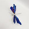 Crystal Dragonfly Natural Crystal Handmade Handicraft Ornaments Simulated Insects Golden Dragonfly Decorative Figurines