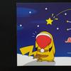 Not for Pokemon Netz sale. Pikachu, Meowth, postcard. Christmas. Toyota. Squirtle, Charmander.