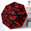 1pc Butterfly Swarm Automatic Folding Umbrella - Portable Collapsible Design, 8-Rib Iron Frame, Durable Fabric Yy251125050